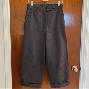 MHL by Margaret Howell Cropped Wide Leg Pants